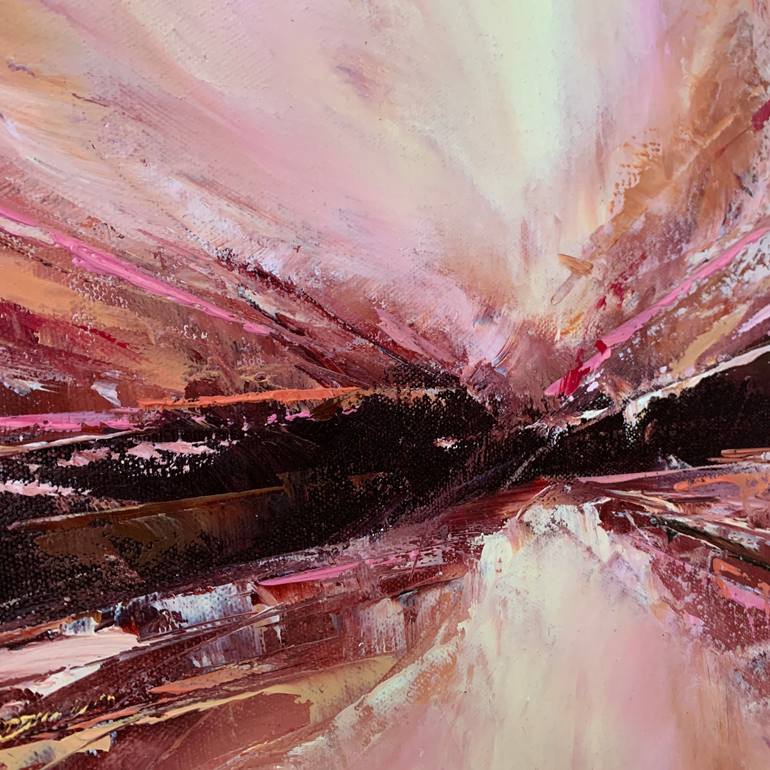 Original Abstract Landscape Painting by Alicia Renee