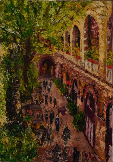 Print of Impressionism Architecture Paintings by Rabiya Gulden