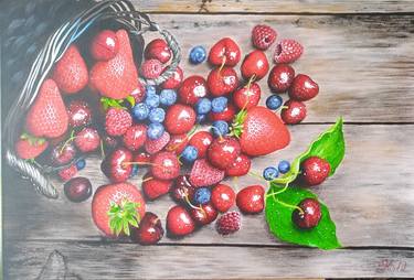 Print of Photorealism Garden Paintings by Ksenia Charova