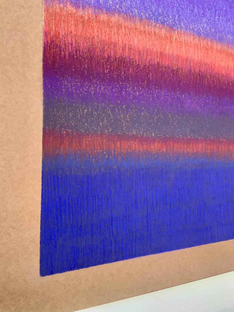 Original Minimalism Abstract Painting by Malgorzata Krakowiak