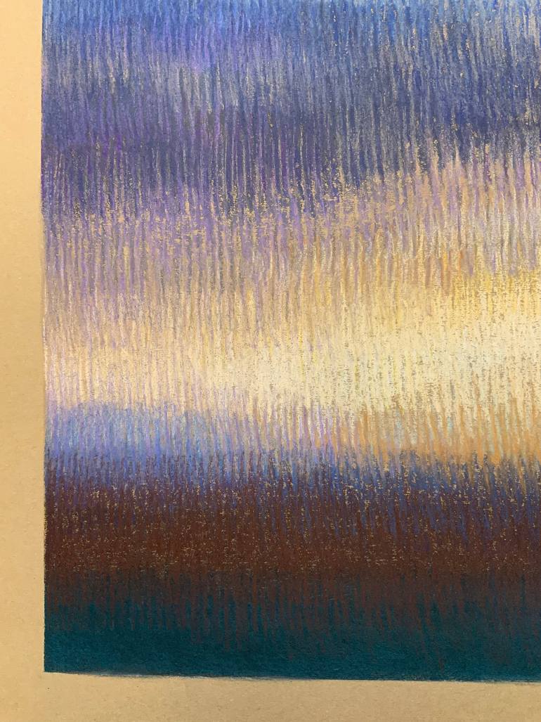Original Minimalism Abstract Painting by Malgorzata Krakowiak