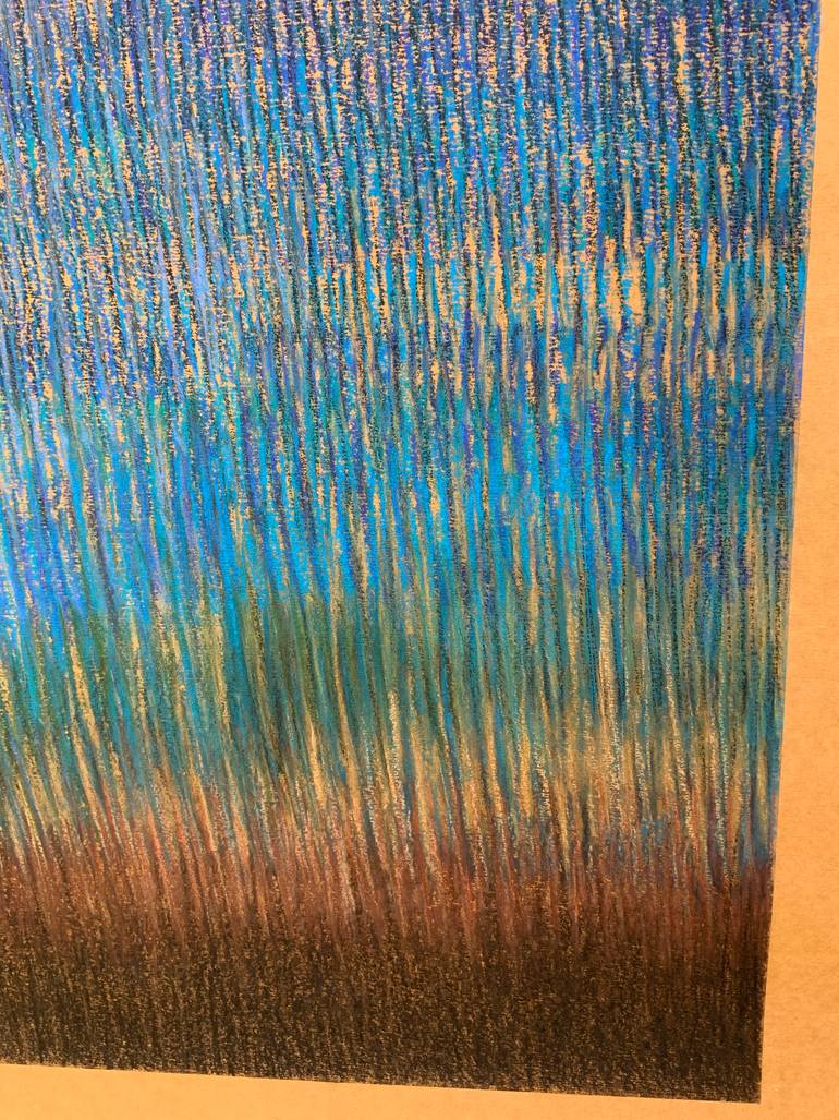 Original Minimalism Abstract Painting by Malgorzata Krakowiak