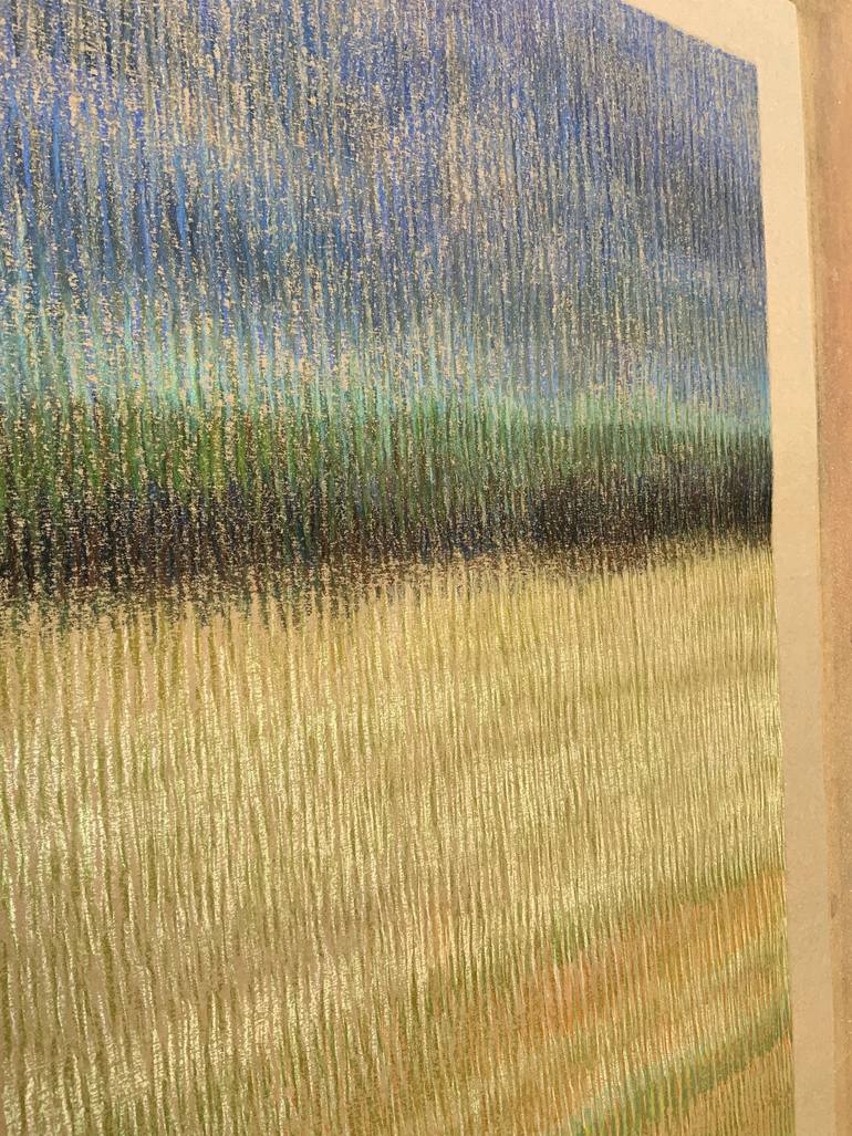 Original Minimalism Abstract Painting by Malgorzata Krakowiak