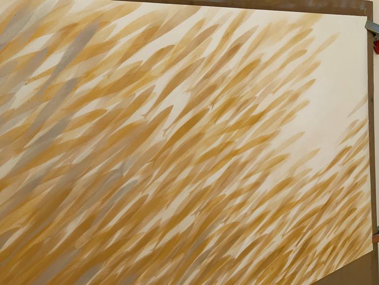 Original Abstract Painting by Malgorzata Krakowiak