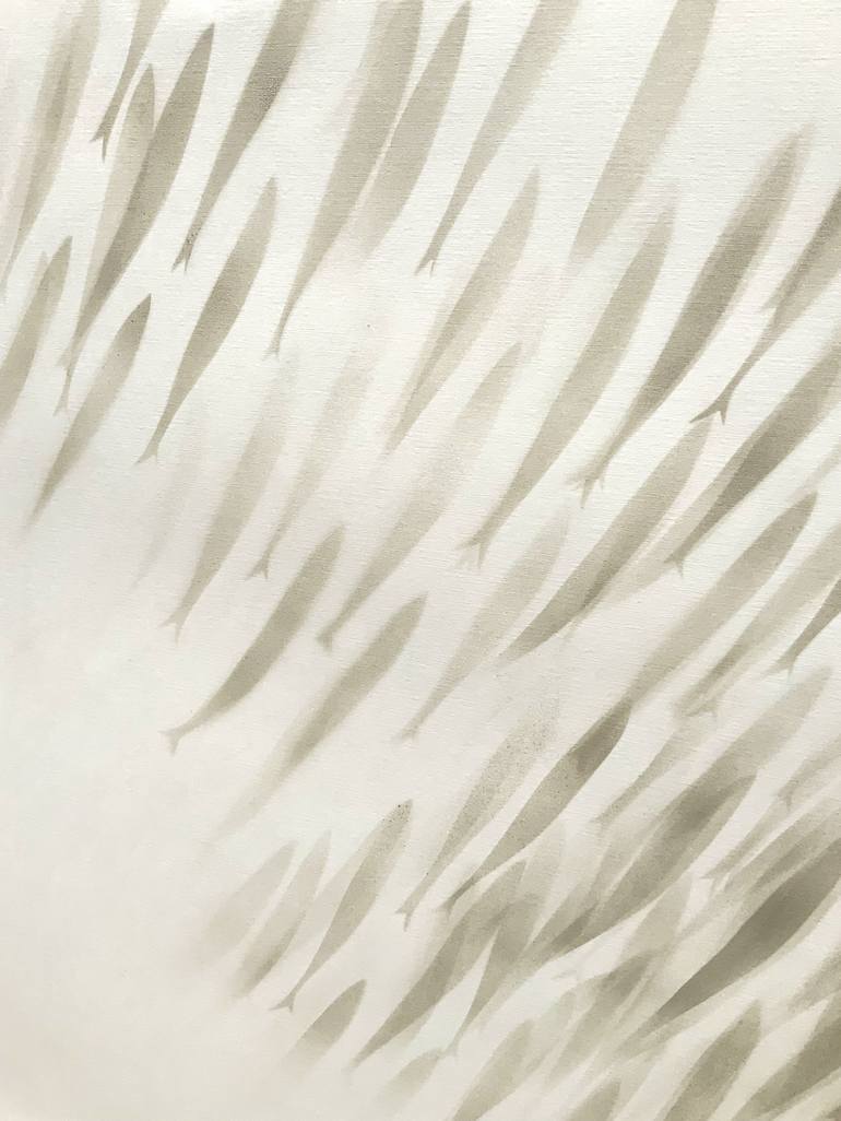 Original Abstract Painting by Malgorzata Krakowiak