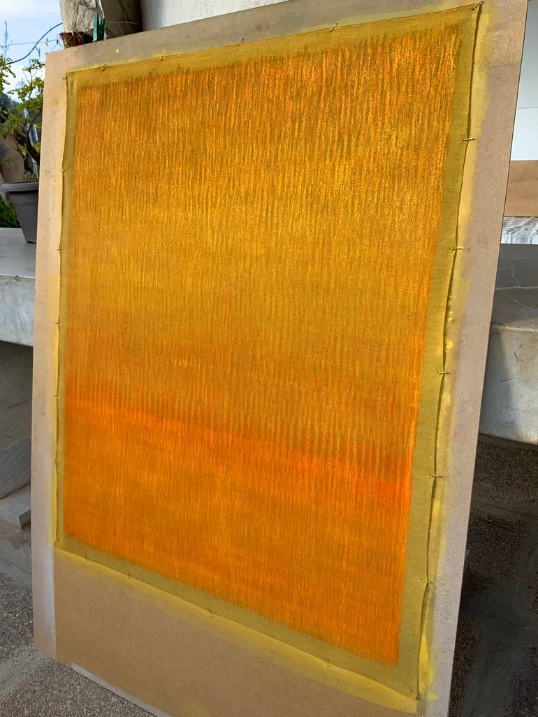 Original Abstract Painting by Malgorzata Krakowiak