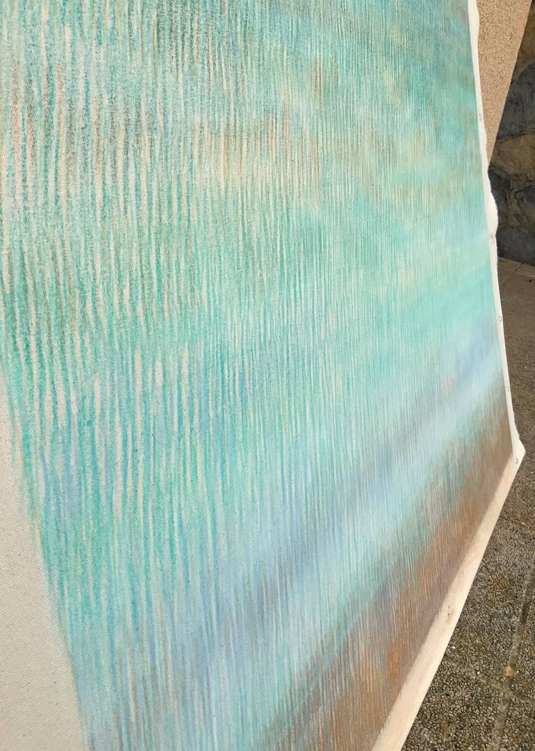 Original Abstract Painting by Malgorzata Krakowiak
