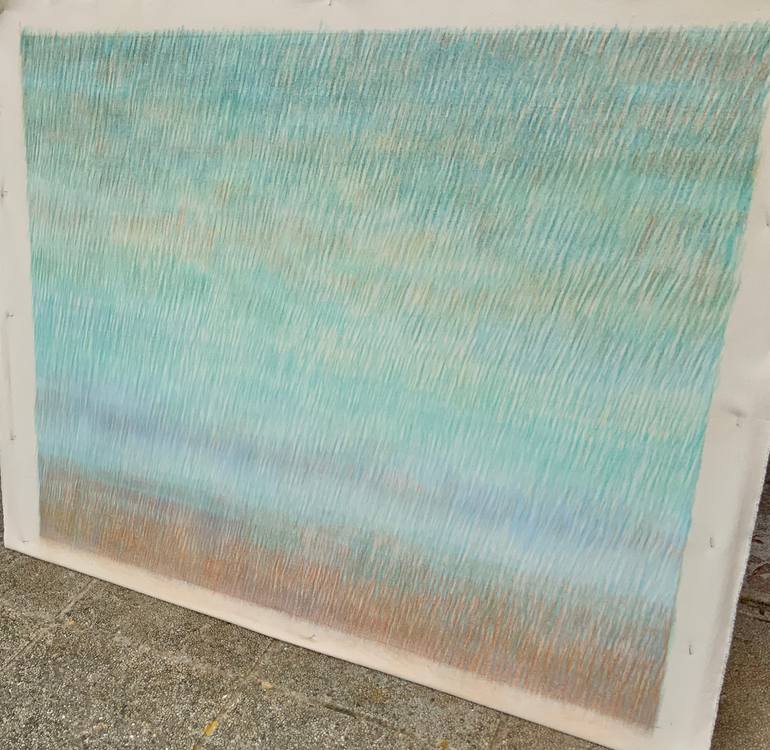 Original Abstract Painting by Malgorzata Krakowiak
