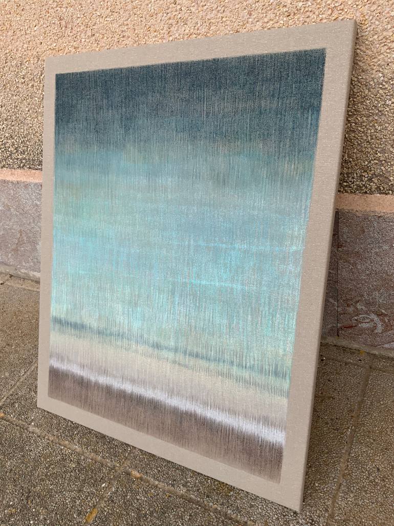Original Abstract Painting by Malgorzata Krakowiak