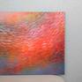 Abstract organic painting. I enjoy a lot my new cycle “Fish”...is associated with my textile art works with impressionistic tissue of light and colors. I hope it will add to your space relaxing, meditative vibrations of nature…. and my joy :)
Quality acrylic paints have been used. Ready to hang.
Please note that color temperature may vary slightly on different monitors.