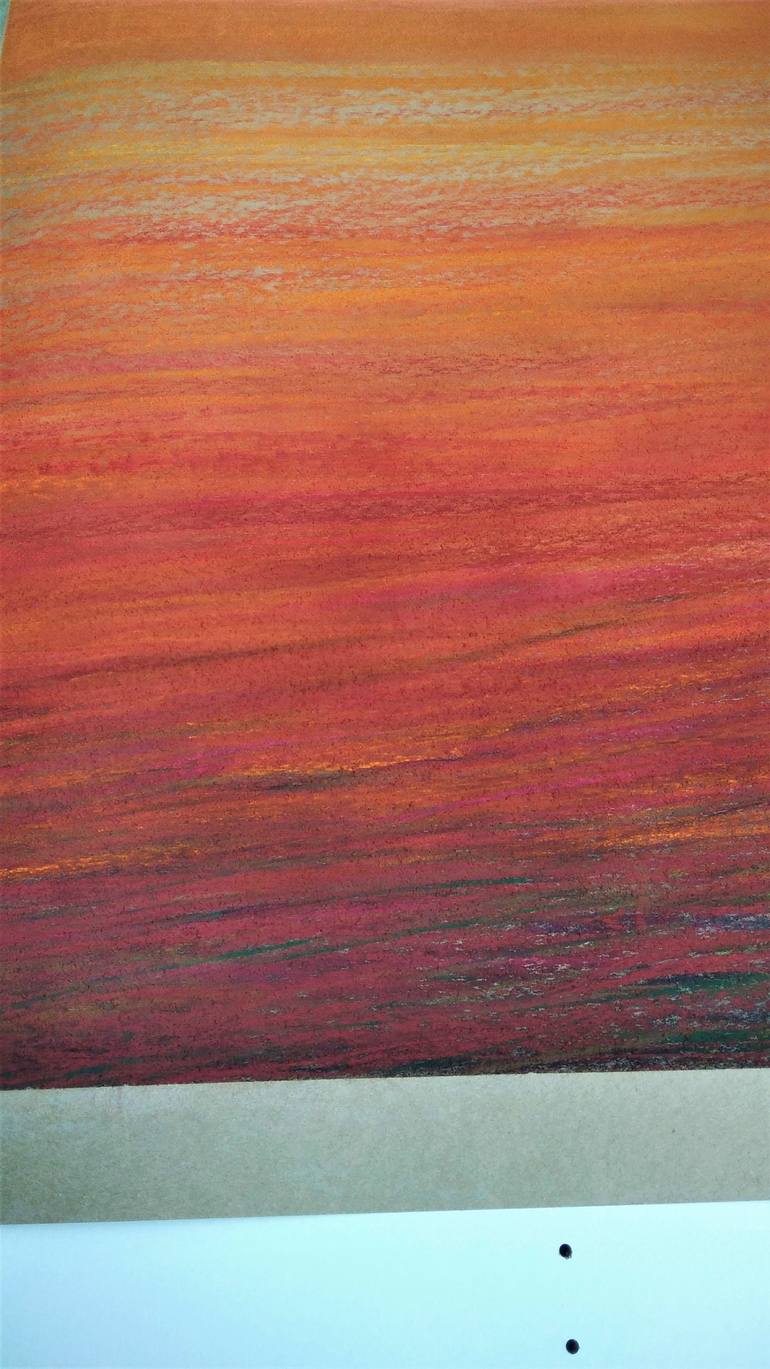 Original Abstract Painting by Malgorzata Krakowiak