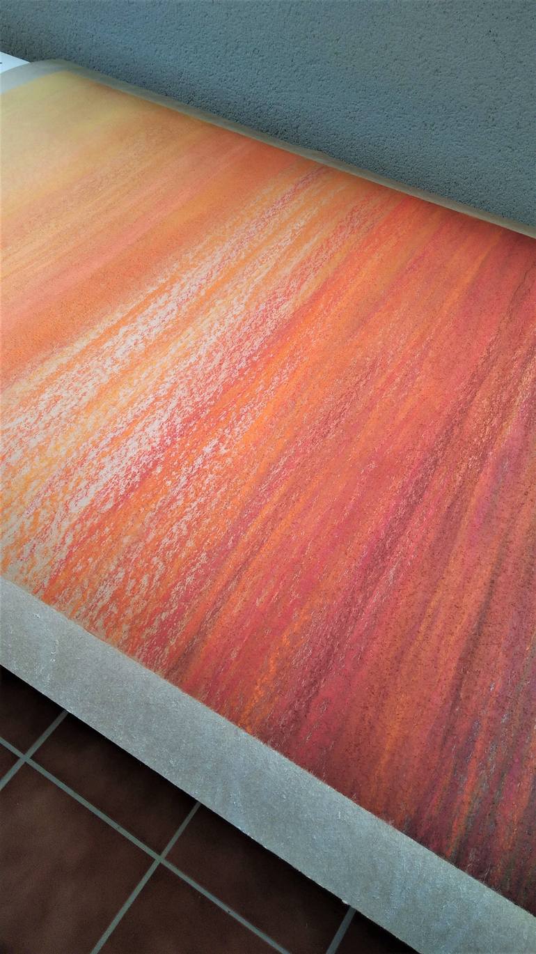 Original Abstract Painting by Malgorzata Krakowiak