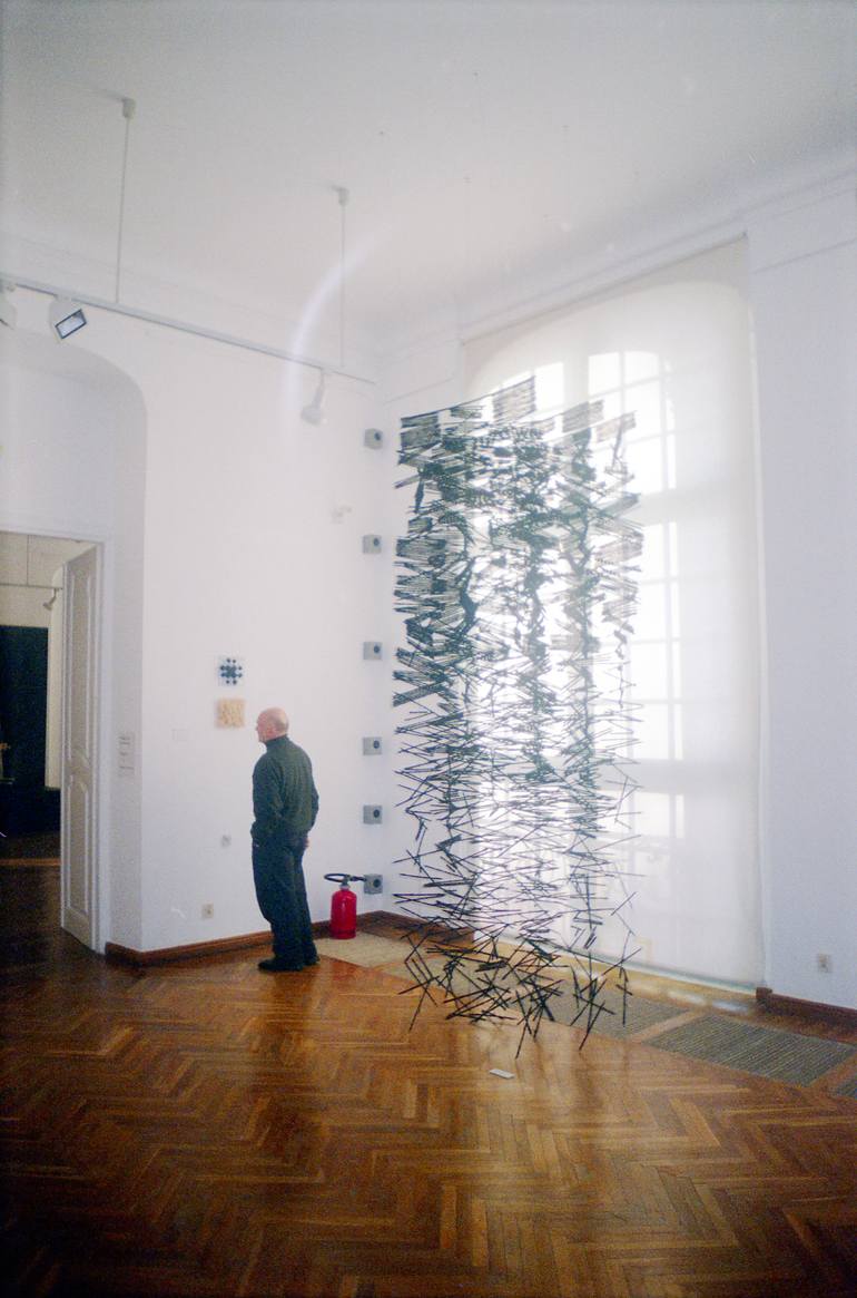 Original Abstract Sculpture by Malgorzata Krakowiak