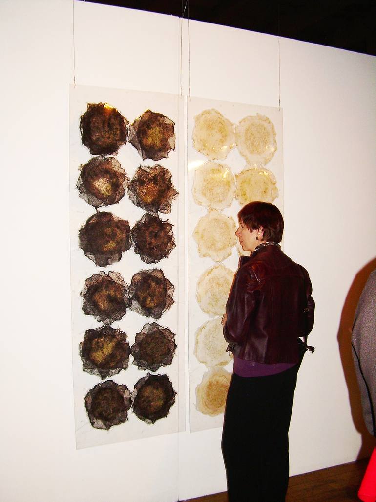 Original Abstract Installation by Malgorzata Krakowiak