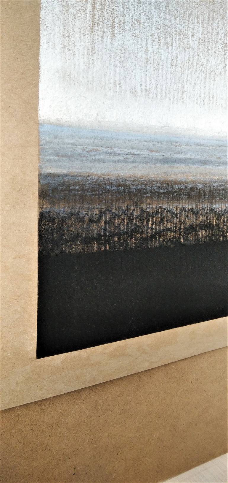 Original Minimalism Abstract Painting by Malgorzata Krakowiak