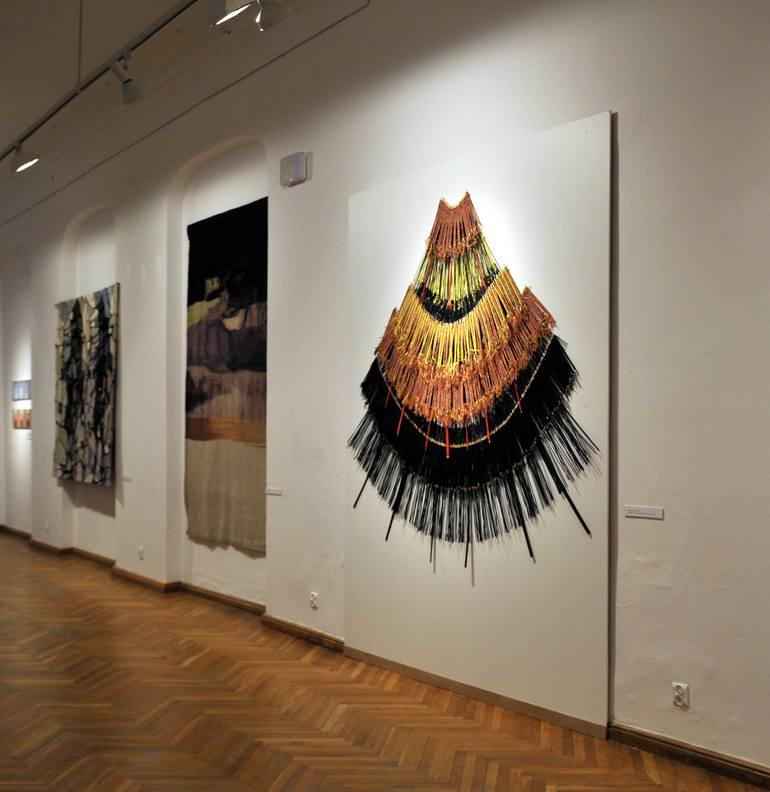 Original Fine Art Abstract Installation by Malgorzata Krakowiak