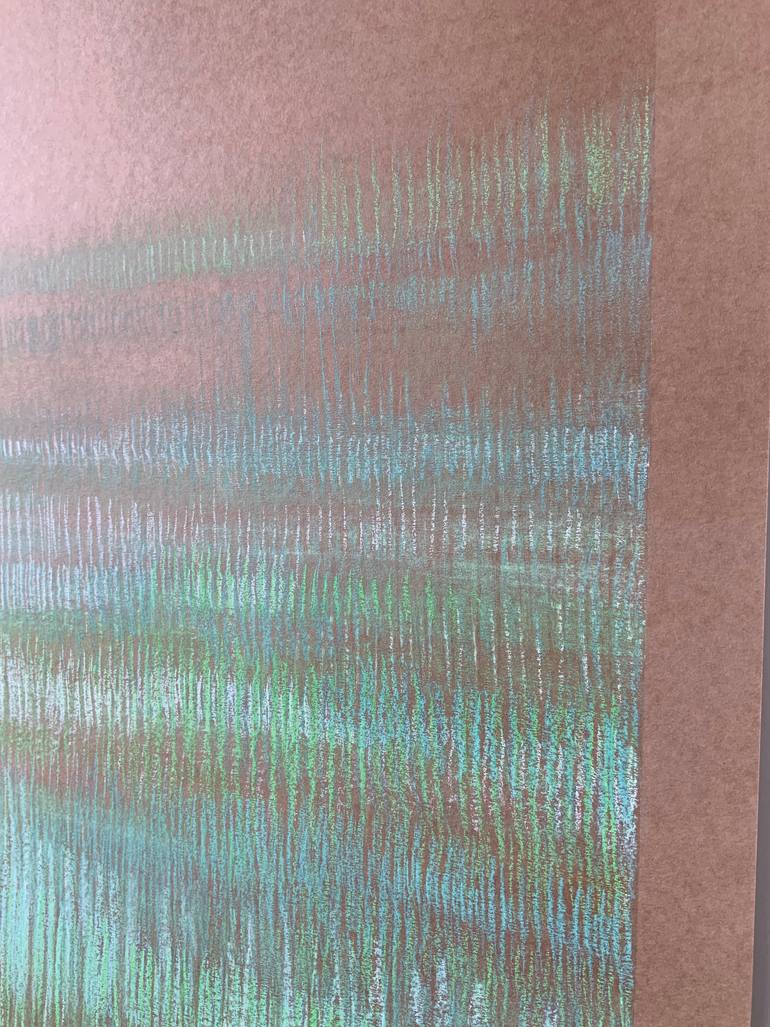 Original Minimalism Abstract Painting by Malgorzata Krakowiak