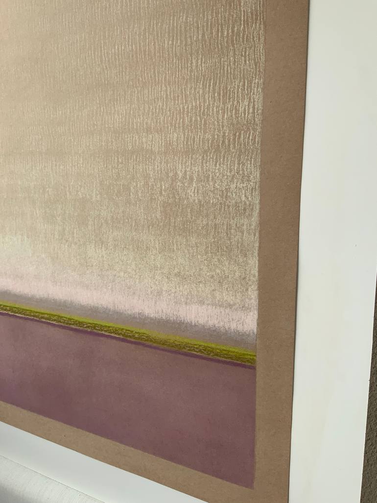 Original Minimalism Abstract Painting by Malgorzata Krakowiak