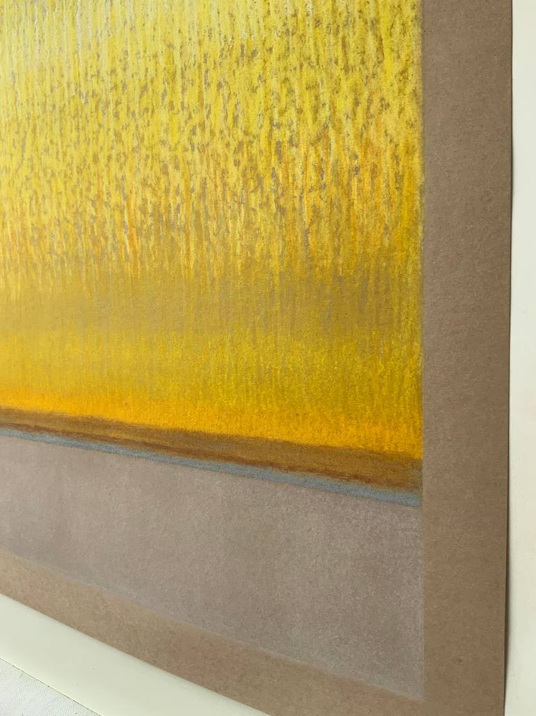Original Minimalism Abstract Painting by Malgorzata Krakowiak