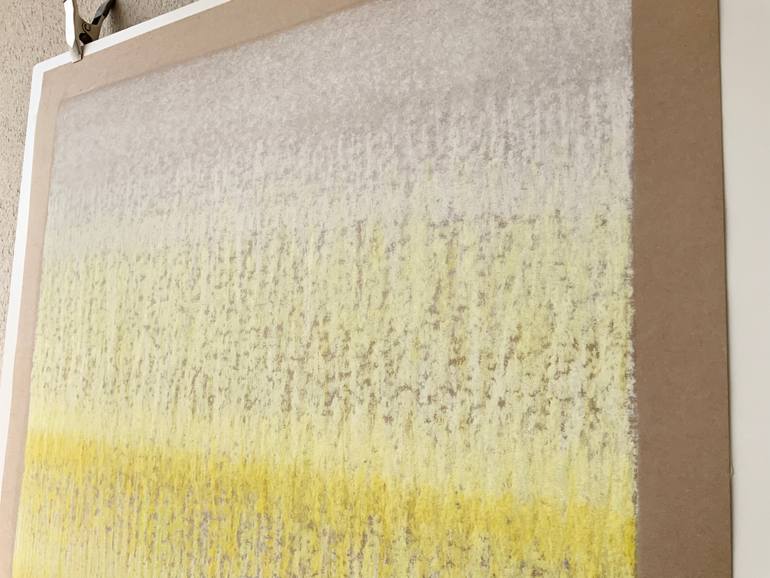 Original Minimalism Abstract Painting by Malgorzata Krakowiak