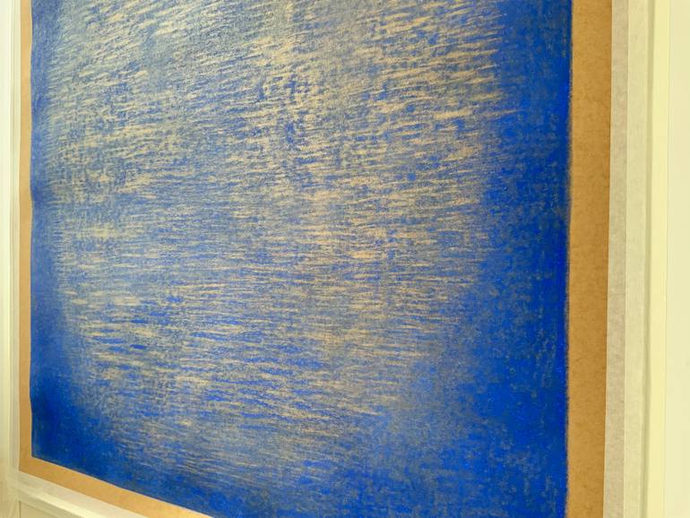 Original Minimalism Abstract Drawing by Malgorzata Krakowiak