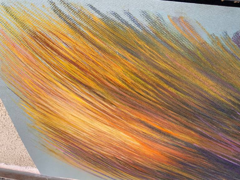 Original Abstract Light Drawing by Malgorzata Krakowiak