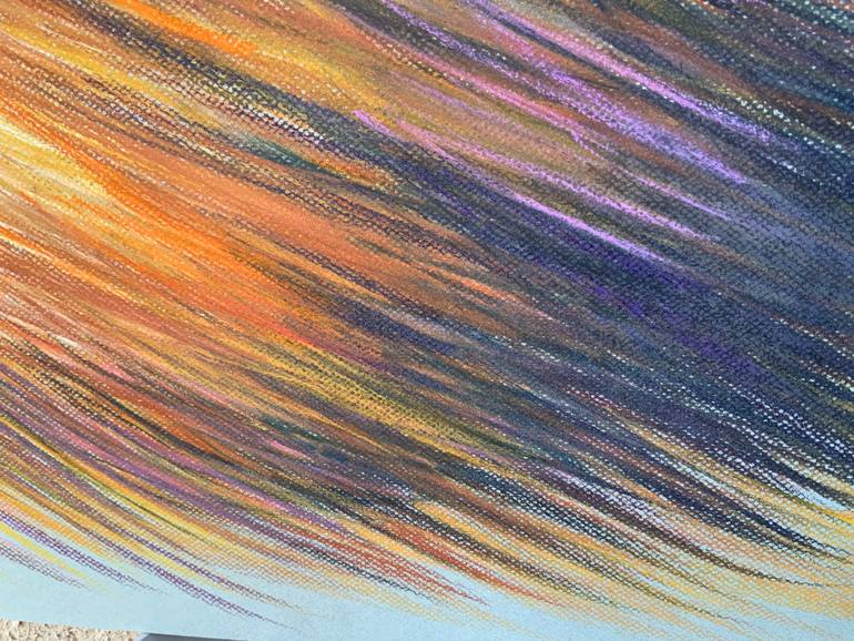 Original Abstract Light Drawing by Malgorzata Krakowiak