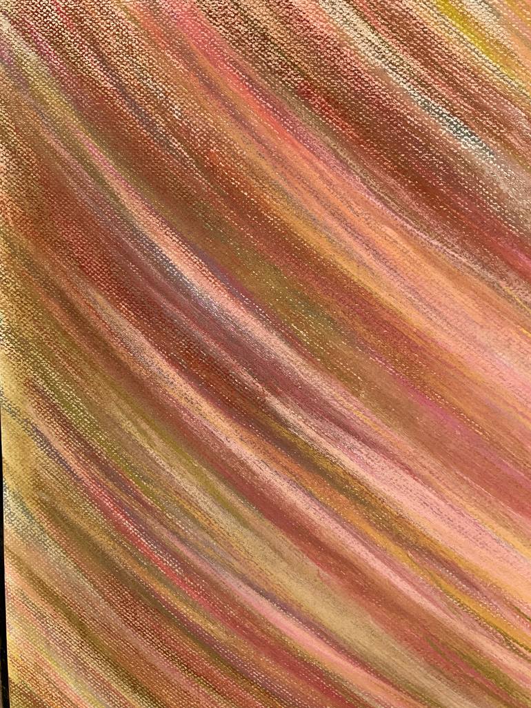Original Abstract Expressionism Abstract Painting by Malgorzata Krakowiak