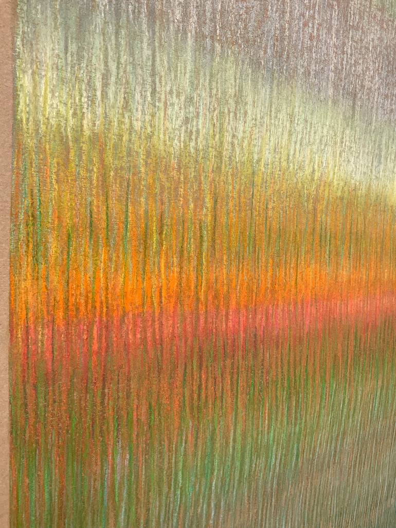 Original Minimalism Abstract Painting by Malgorzata Krakowiak