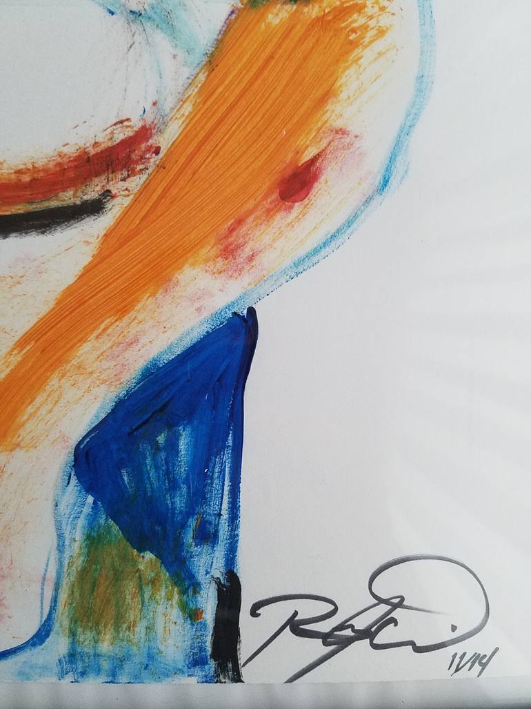 The Face Painting by Raelyn White | Saatchi Art