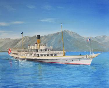 Original Fine Art Ship Paintings by Brad Thomas