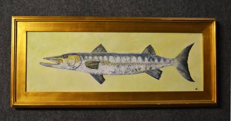 Original Fine Art Fish Painting by Brad Thomas