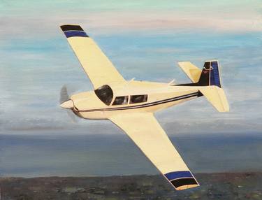 Original Fine Art Airplane Paintings by Brad Thomas