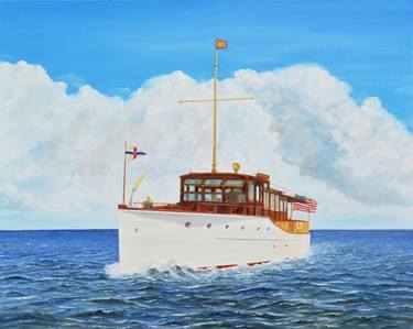 Original Fine Art Yacht Paintings by Brad Thomas