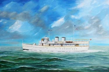 Original Fine Art Yacht Paintings by Brad Thomas