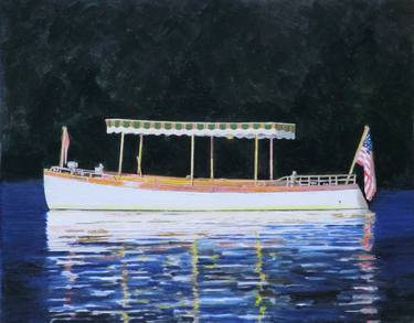 Original Fine Art Boat Paintings by Brad Thomas