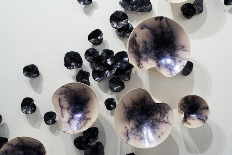 Original Abstract Expressionism Geometric Installation by Natalya Seva