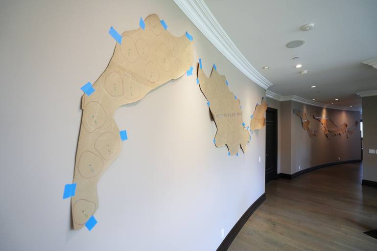 Original Installation Art Nature Installation by Natalya Seva