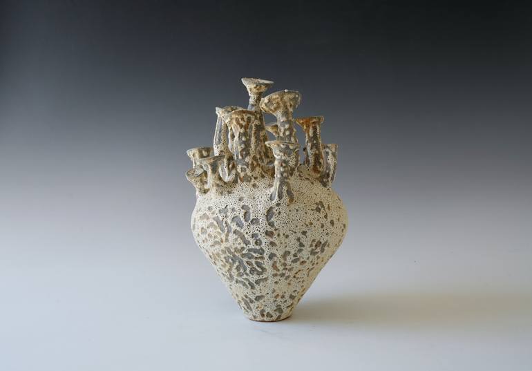 Original Surrealism Botanic Sculpture by Natalya Seva