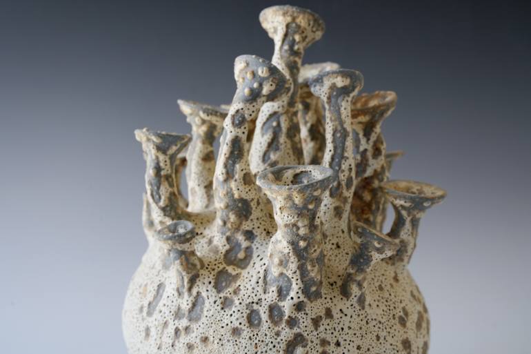 Original Surrealism Botanic Sculpture by Natalya Seva