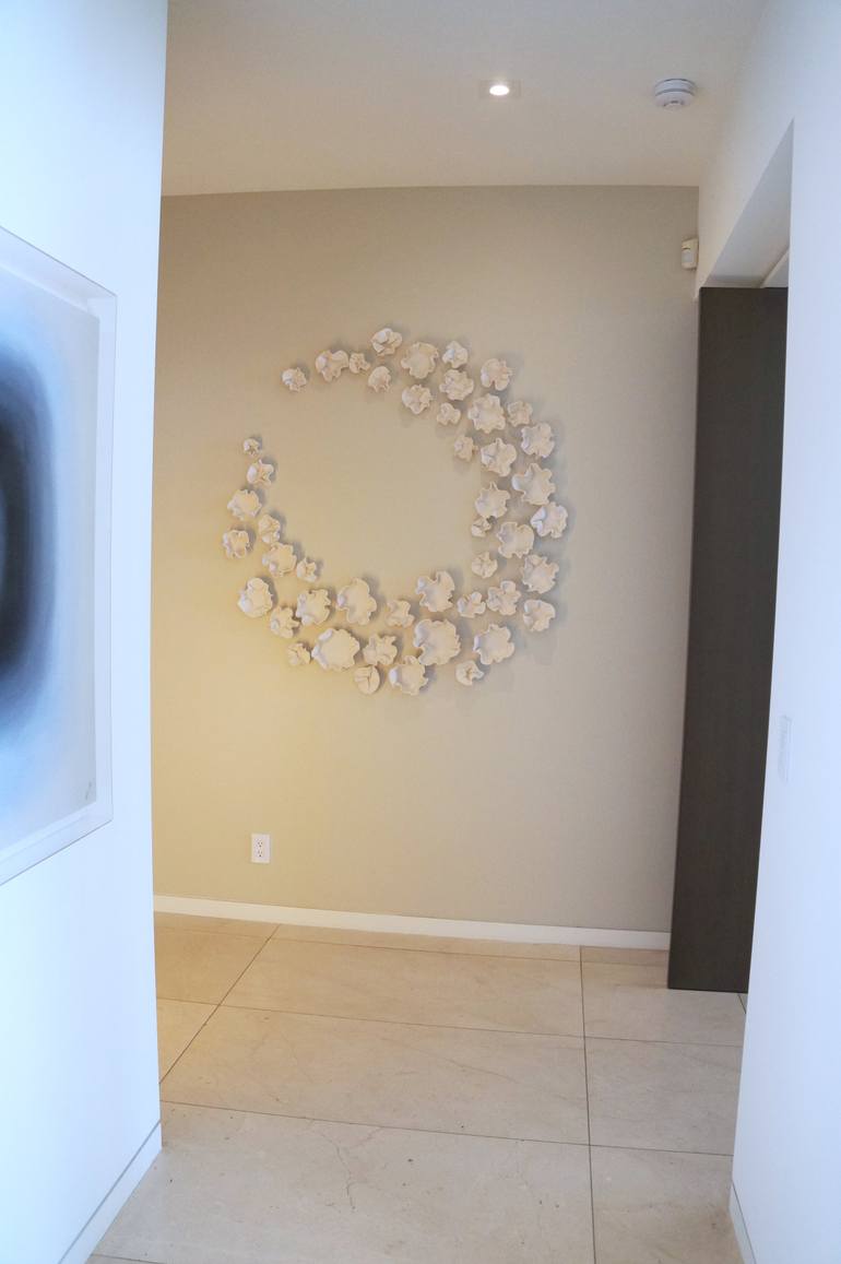 Original Contemporary Floral Sculpture by Natalya Seva