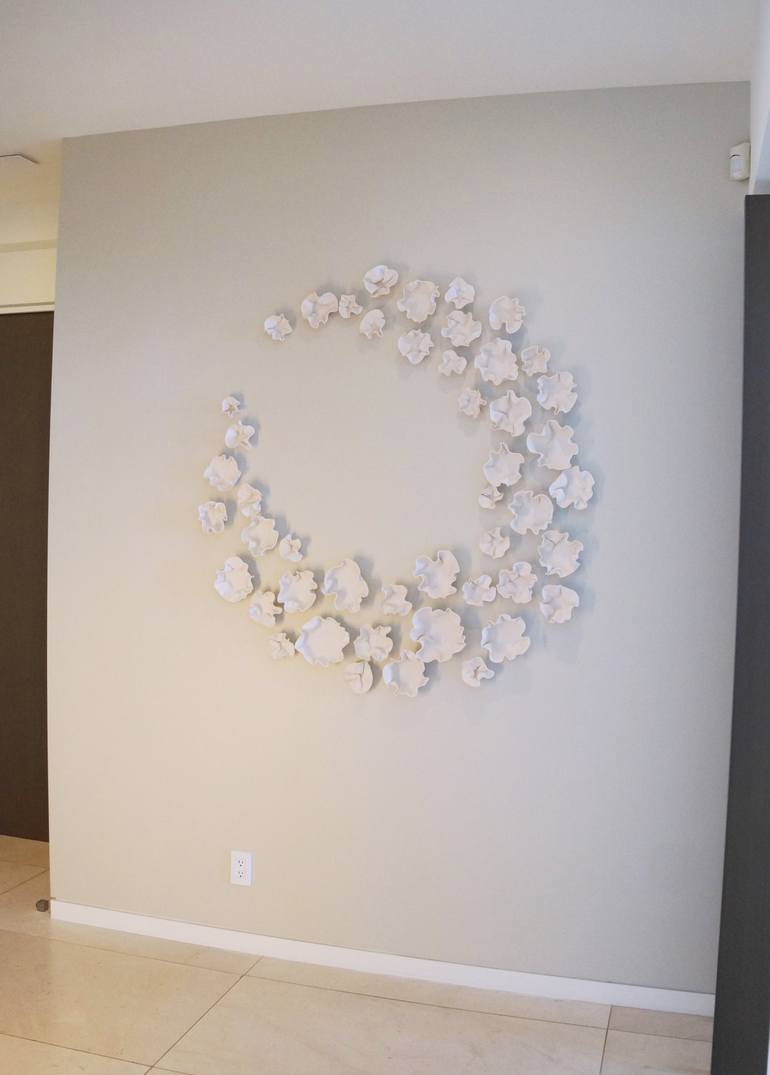 Original Contemporary Floral Sculpture by Natalya Seva