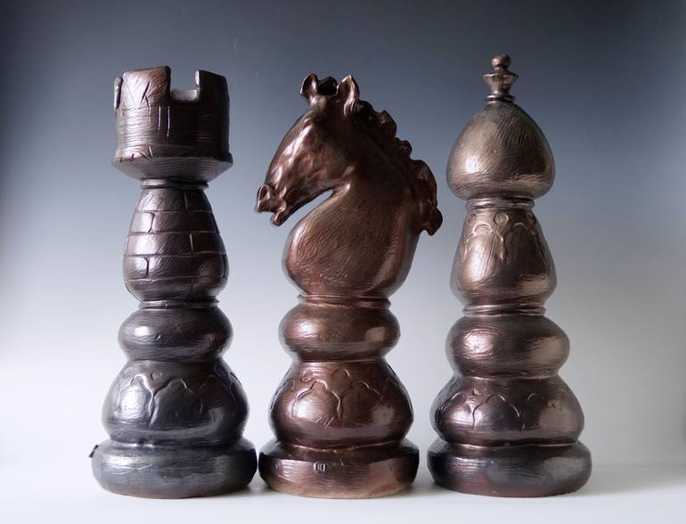 knight chess art