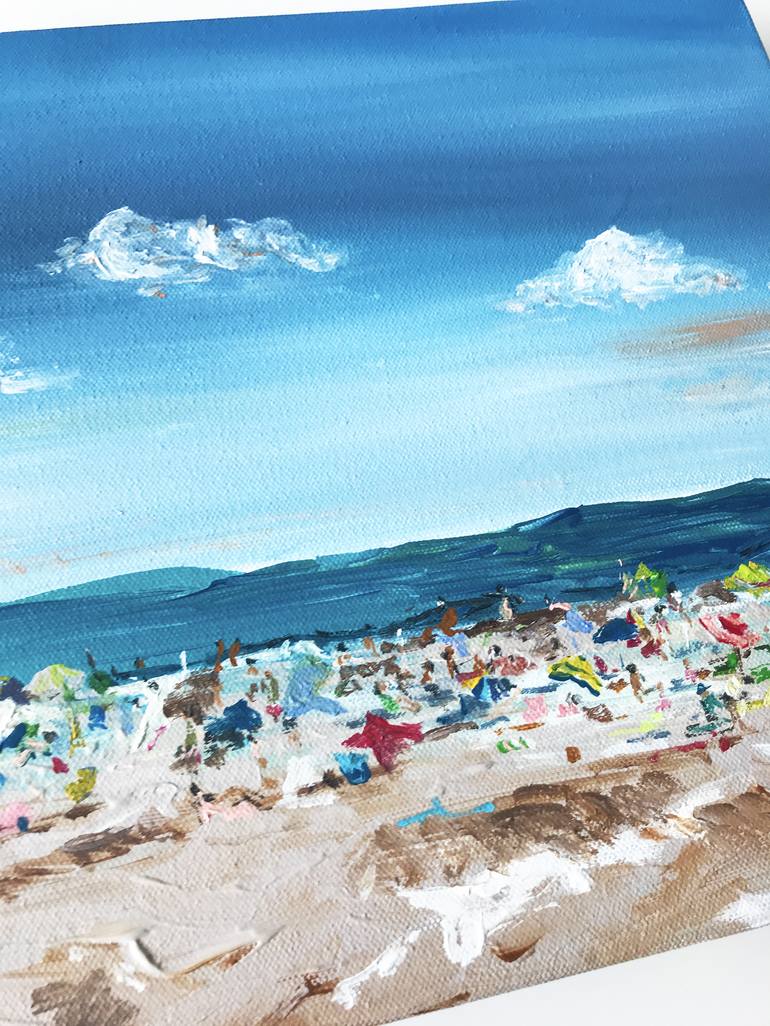 Original Beach Painting by Stella El