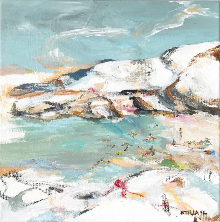 view no.6 Painting by Stella El | Saatchi Art