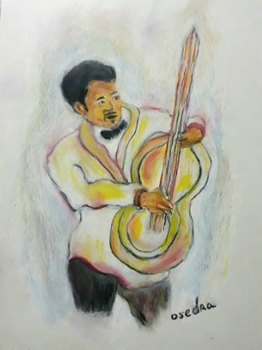 Print of Expressionism Performing Arts Drawings by Tiffany Osedra Miller