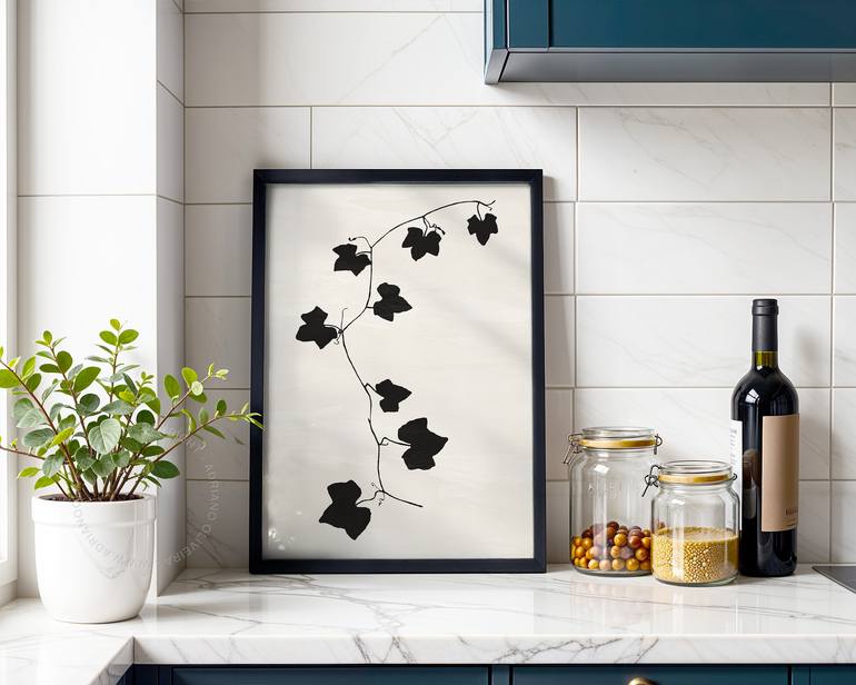 Original Contemporary Botanic Mixed Media by Adriano Oliveira