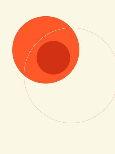 Orange Circular Composition thumb