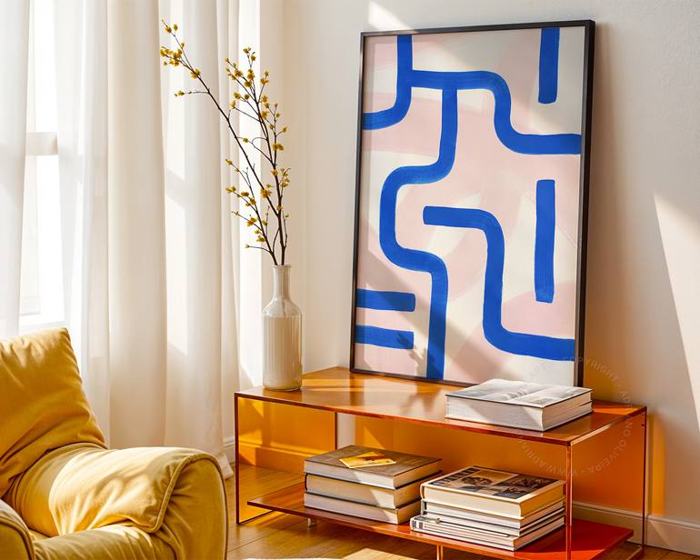 Original Minimalism Abstract Painting by Adriano Oliveira