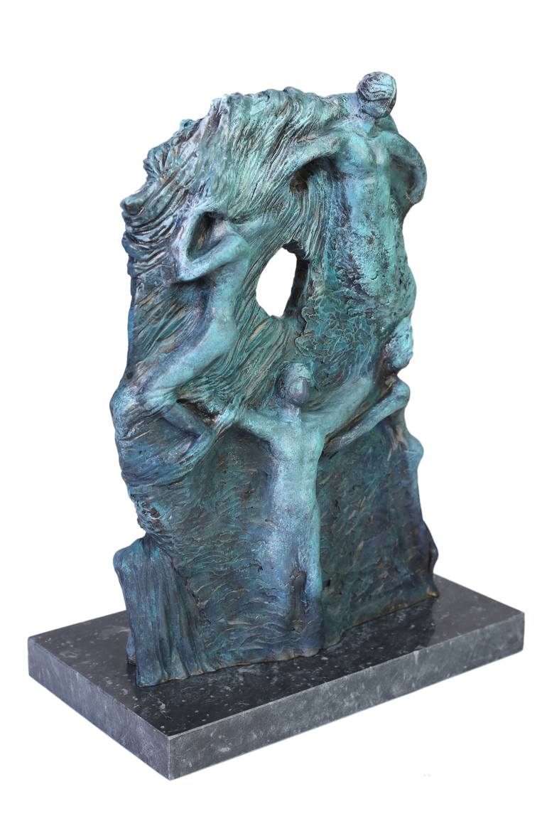 Original Art Deco Abstract Sculpture by Seda Eyuboglu